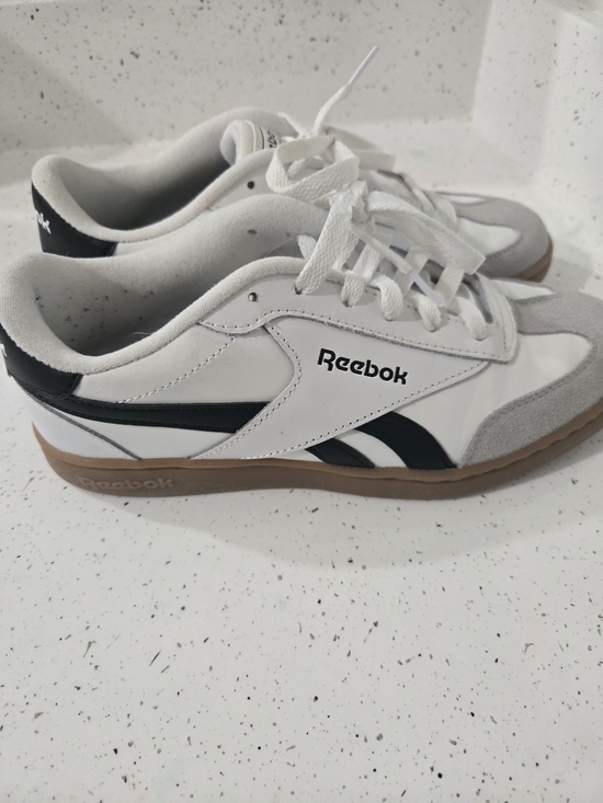 Reebok Shoes - Reebok Classic White & Black Sneakers